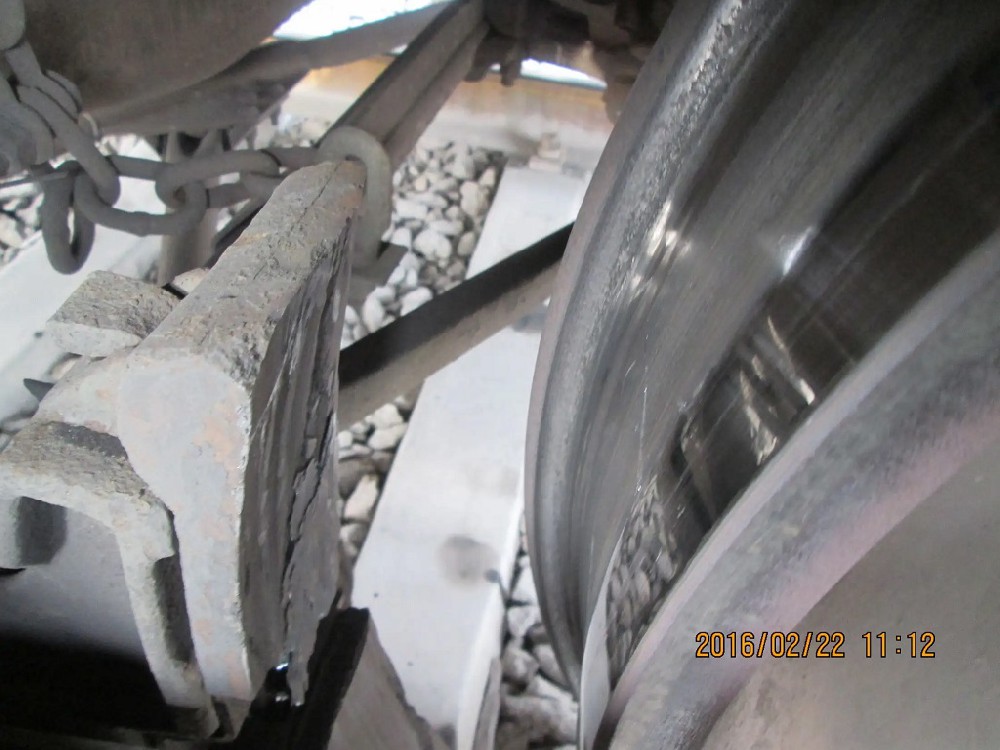 合成閘瓦在應用中的故障分析及解決建議